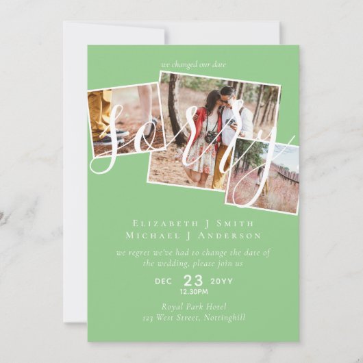 ENTSCHULDIGUNG! Änderung des FOTOS der Hochzeitver (Vorderseite)