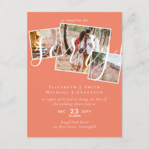 ENTSCHULDIGUNG! Änderung des FOTOS der Hochzeitver Postkarte