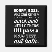 Entschuldigung, Boss Magnet (Vorne)