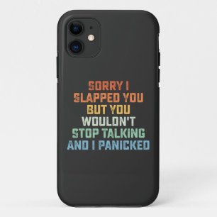 Entschuldigung, dass ich dich geschlagen habe, abe Case-Mate iPhone hülle