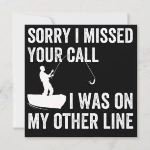 Entschuldigung, dass ich IHREN Anruf verpasst habe Save The Date