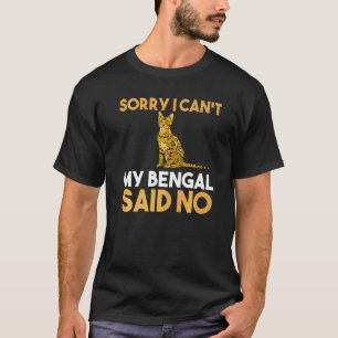 Entschuldigung, dass ich meine Bengalischen sagte T-Shirt