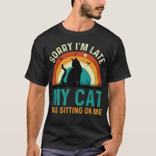 Entschuldigung, dass ich zu spät gekommen bin T-Shirt