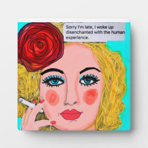 Entschuldigung, dass ich zu spät komme. Ich bin au Fotoplatte