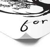 Entschuldigung für das Überleben von Print Poster (Ecke)