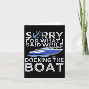 Entschuldigung für das, was ich beim Docken des Sh Karte
