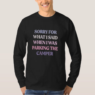 Entschuldigung für das, was ich sagte, als ich den T-Shirt