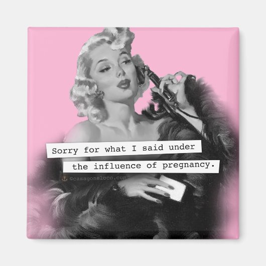 Entschuldigung für das, was ich unter dem Einfluss Magnet (Vorne)