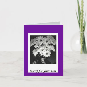 Entschuldigung für deinen Verlust Karte