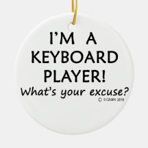 Entschuldigung für den Keyboard-Player