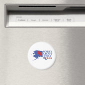 Entschuldigung für den Texas - Alaska Pride Magnet (In Situ (Geschirrspüler))