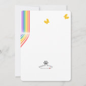 Entschuldigung für den Verlust Ihrer Cat Card Einladung (Rückseite)