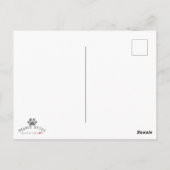 Entschuldigung für den Verlust Ihrer Cat Postkarte (Rückseite)