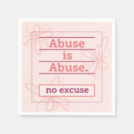 Entschuldigung für die Unterstützung für narzissti Serviette