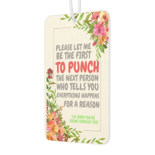 Entschuldigung für Ihr verlorenes Beileid Autolufterfrischer (Links)