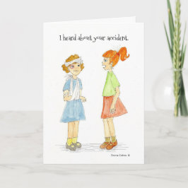 Entschuldigung für Ihre Unfallkarte Karte