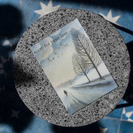 Entschuldigung für Ihren Verlust, anpassbar Postkarte