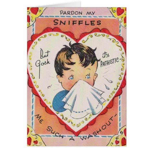 Entschuldigung für meine Sniffles (Vorne)
