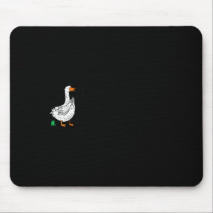 Entschuldigung für meine Verspätung Lustige Gans C Mousepad