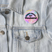 Entschuldigung Für Meinen Ehemann” Lustiger Pin Bu Button (Beispiel)