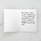 Entschuldigung Grußkarte Karte (Innenseite)