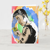 Entschuldigung Grußkarte Karte (Gelbe Blume)