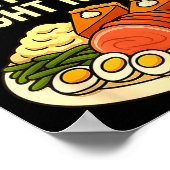 Entschuldigung, habe gerade viel auf dem Teller Lu Poster (Ecke)