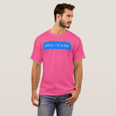 Entschuldigung, ich bin ein Löwe T-Shirt (Vorne ganz)