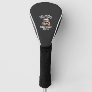 Entschuldigung, ich bin mürrisch, ich durchlebe me golf headcover