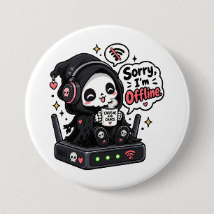 Entschuldigung, ich bin offline Introvertierter Ga Button