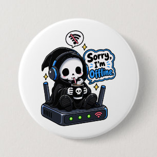 Entschuldigung, ich bin offline Introvertierter Ga Button