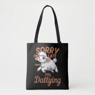 Entschuldigung, ich bin spät dran. Ich habe mich r Tasche