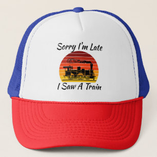 Entschuldigung, ich bin spät dran, sah einen Stea Truckerkappe