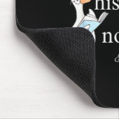 Entschuldigung, ich bin spät dran, seine Zeitplanu Mousepad (Ecke)