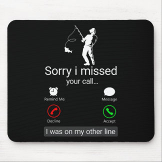 Entschuldigung, ich habe Ihren Anruf verpasst. Ich Mousepad