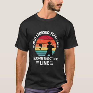 Entschuldigung, ich habe Ihren Anruf verpasst. Ich T-Shirt