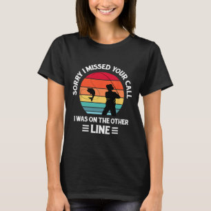 Entschuldigung, ich habe Ihren Anruf verpasst. Ich T-Shirt