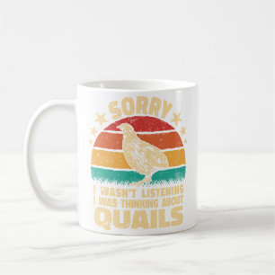 Entschuldigung, ich habe nicht zugehört Geflügelzü Kaffeetasse