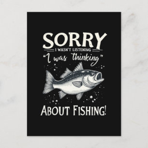 Entschuldigung, ich habe nicht zugehört, ich habe  feiertagspostkarte