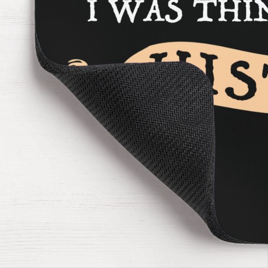 Entschuldigung, ich hörte nicht zu - über Geschich Mousepad (Ecke)