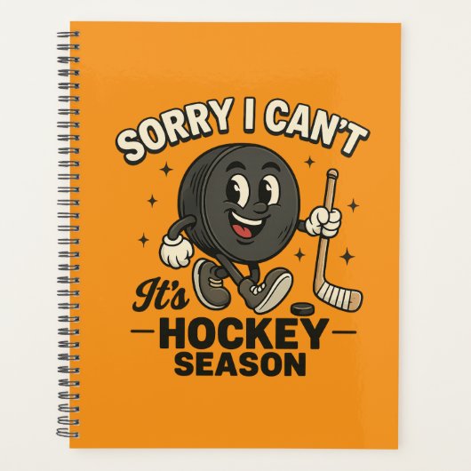 Entschuldigung, ich kann HS-Eishockeysaison nicht  Planer (Vorderseite)