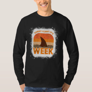 Entschuldigung, ich kann nicht, es ist Haiflossen- T-Shirt
