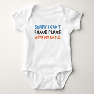 Entschuldigung, ich kann nicht, ich habe Pläne mit Baby Strampler