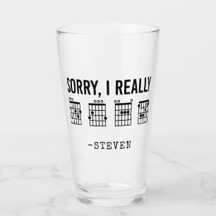 Entschuldigung, ich kümmere mich wirklich nicht um glas