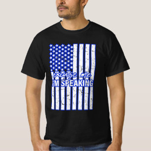 Entschuldigung, ich spreche kamala harris Flagge T-Shirt