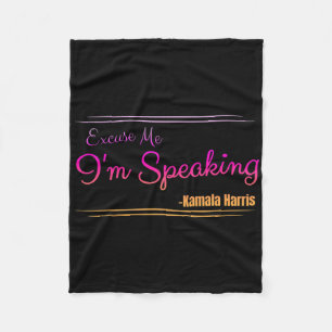 Entschuldigung, ich spreche lustig Kamala Harris J Fleecedecke