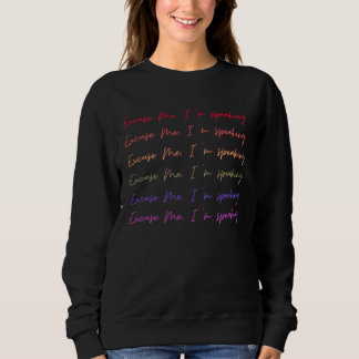 Entschuldigung, ich spreche sweatshirt