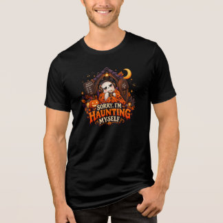 Entschuldigung, ich spuke mich selbst Introvertier Tri-Blend Shirt