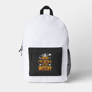 Entschuldigung, ich war ein bisschen hext Hallowee Bedruckter Rucksack
