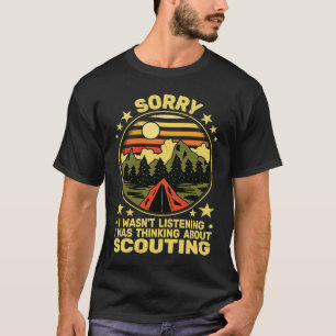 Entschuldigung, ich war kein Vintage-Scouting-Camp T-Shirt